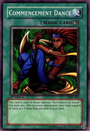 Commencement Dance Magic Ruler Yu-Gi-Oh! card