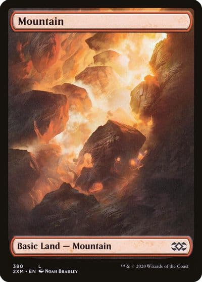 Mountain 380 Double Masters Magic card