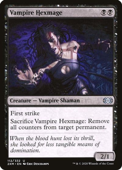 Vampire Hexmage Double Masters Magic card