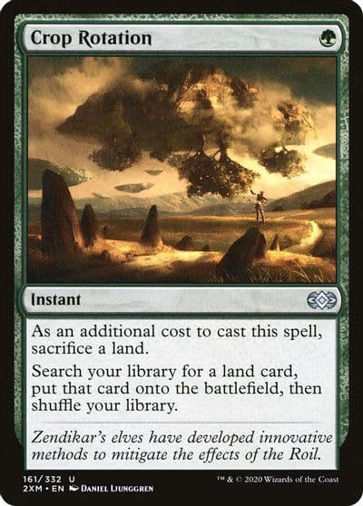 Crop Rotation Double Masters Magic card