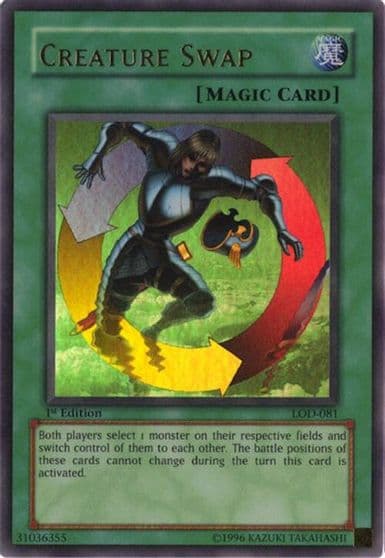 Creature Swap Legacy of Darkness Yu-Gi-Oh! card