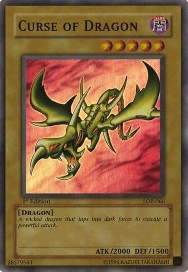Curse of Dragon The Legend of Blue Eyes White Dragon Yu-Gi-Oh! card