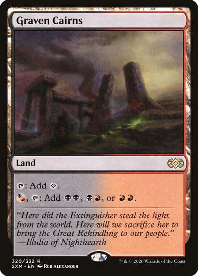 Graven Cairns Double Masters Magic card