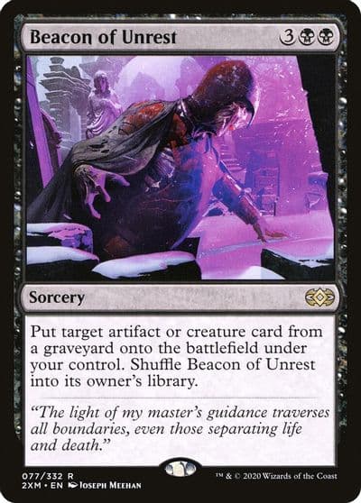 Beacon of Unrest Double Masters Magic card