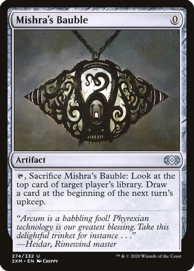 Mishras Bauble Double Masters Magic card