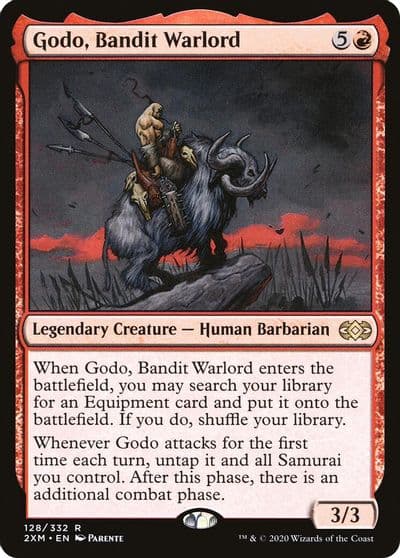 Godo Bandit Warlord Double Masters Magic card