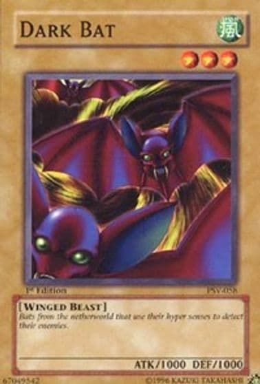 Dark Bat Pharaoh's Servant Yu-Gi-Oh! card