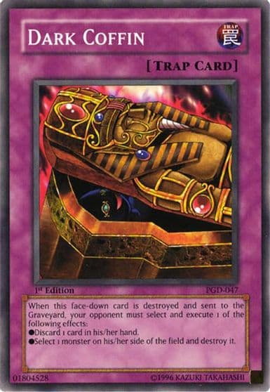 Dark Coffin Pharaonic Guardian Yu-Gi-Oh! card