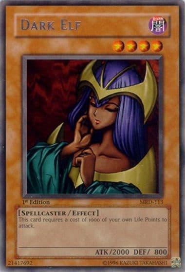 Dark Elf Metal Raiders Yu-Gi-Oh! card