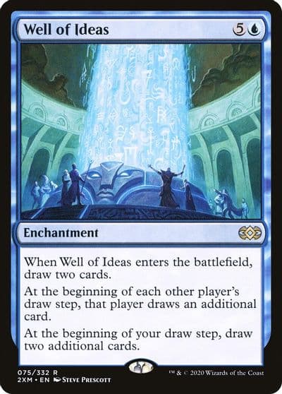 Well of Ideas Double Masters Magic card