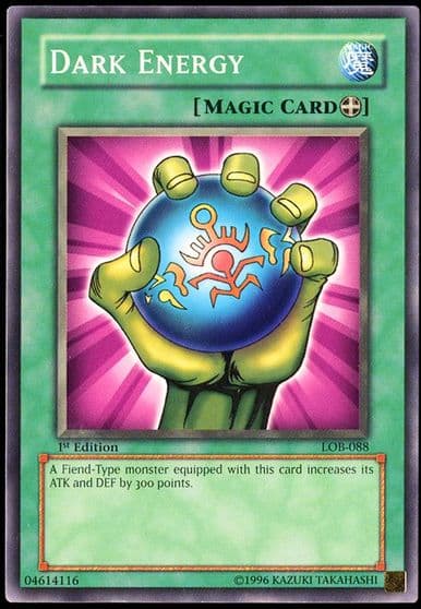 Dark Energy The Legend of Blue Eyes White Dragon Yu-Gi-Oh! card