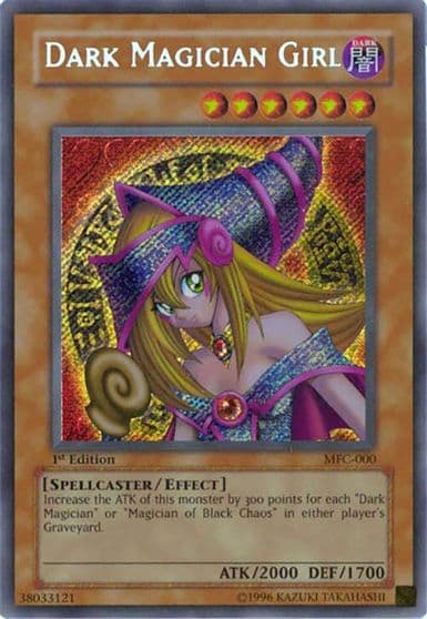 Dark Magician Girl Magician's Force Yu-Gi-Oh! card