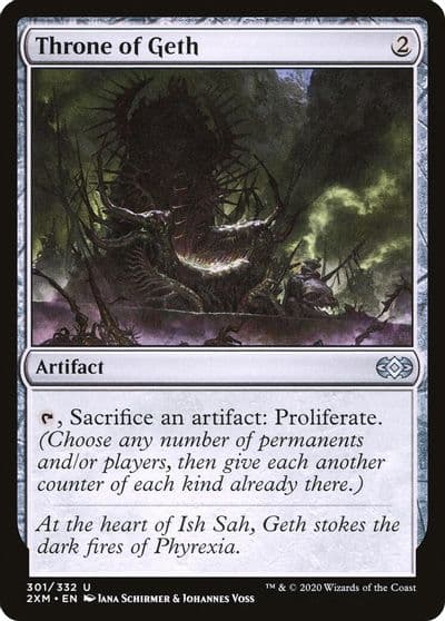 Throne of Geth Double Masters Magic card