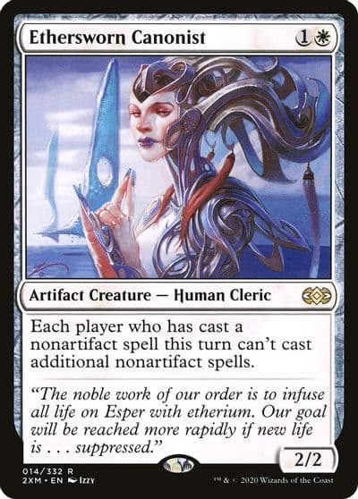 Ethersworn Canonist Double Masters Magic card