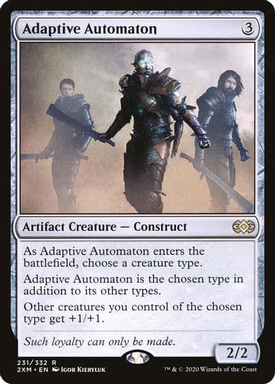 Adaptive Automaton Double Masters Magic card