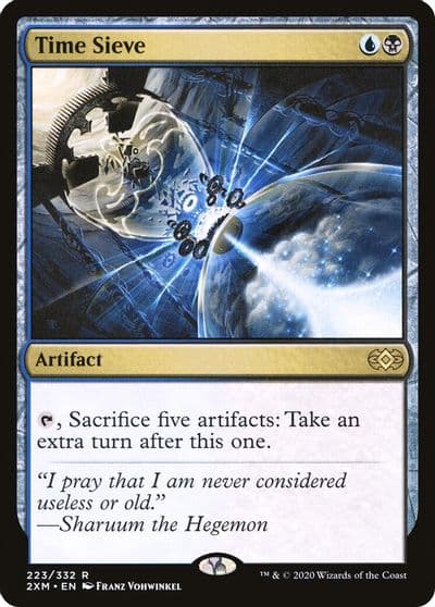 Time Sieve Double Masters Magic card