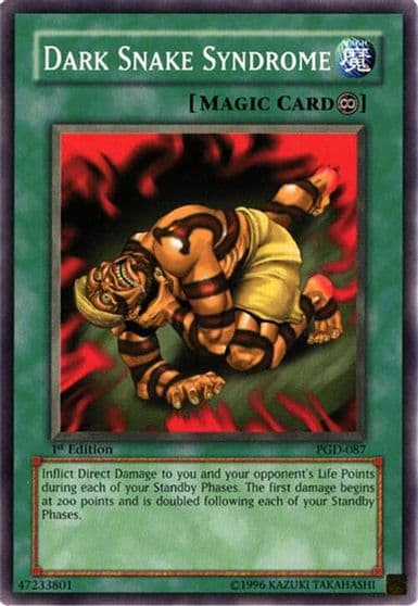 Dark Snake Syndrome Pharaonic Guardian Yu-Gi-Oh! card