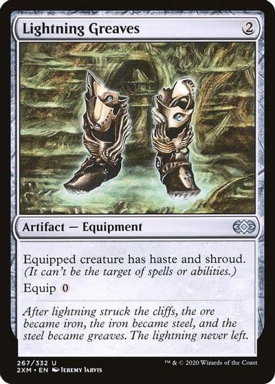 Lightning Greaves Double Masters Magic card