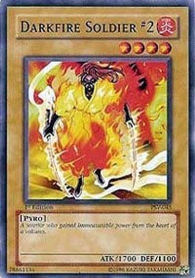 Darkfire Soldier 2 Pharaoh's Servant Yu-Gi-Oh! card