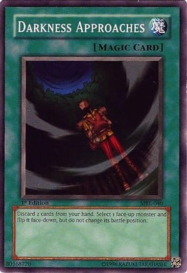 Darkness Approaches Magic Ruler Yu-Gi-Oh! card