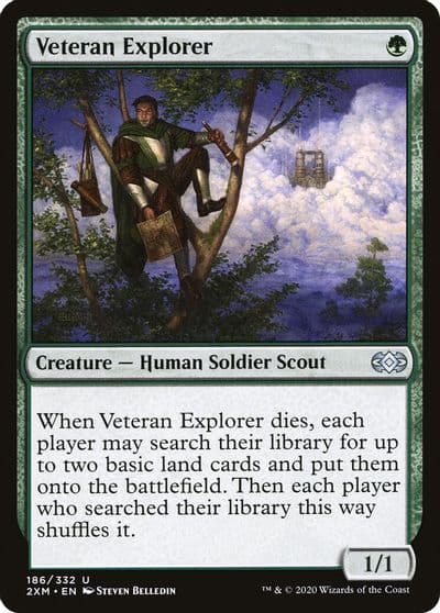 Veteran Explorer Double Masters Magic card