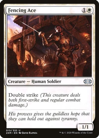 Fencing Ace Double Masters Magic card
