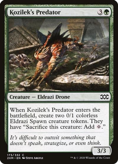 Kozileks Predator Double Masters Magic card