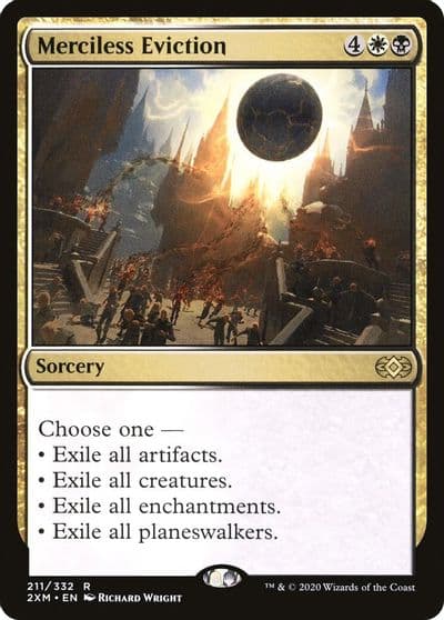 Merciless Eviction Double Masters Magic card