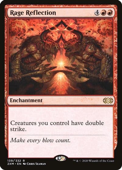 Rage Reflection Double Masters Magic card