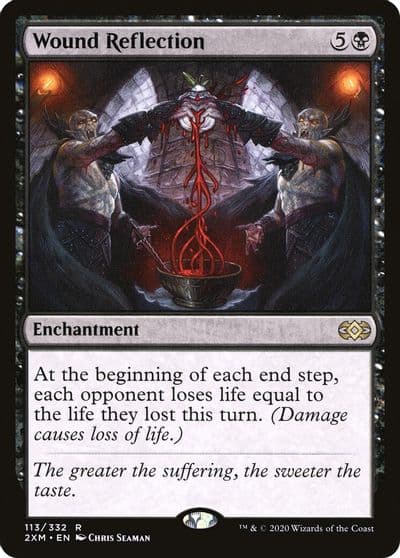 Wound Reflection Double Masters Magic card