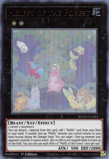 Melffy of the Forest Rise of the Duelist Yu-Gi-Oh! card