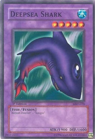 Deepsea Shark Metal Raiders Yu-Gi-Oh! card