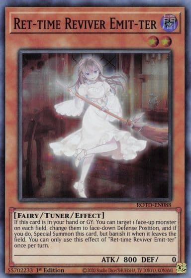 Ret time Reviver Emit ter Rise of the Duelist Yu-Gi-Oh! card