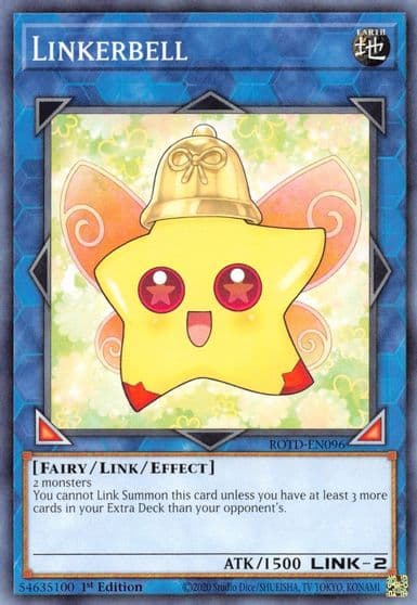 Linkerbell Rise of the Duelist Yu-Gi-Oh! card
