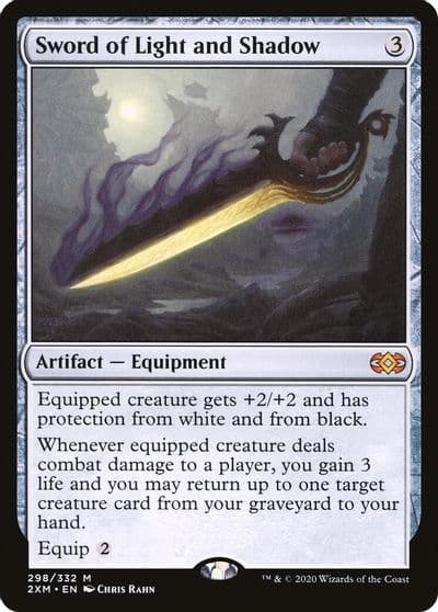 Sword of Light and Shadow Double Masters Magic card