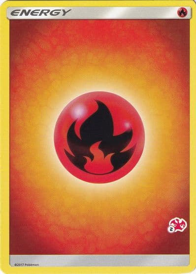 Fire Energy (#2 Charizard Stamped) Battle Academy Pokemon card