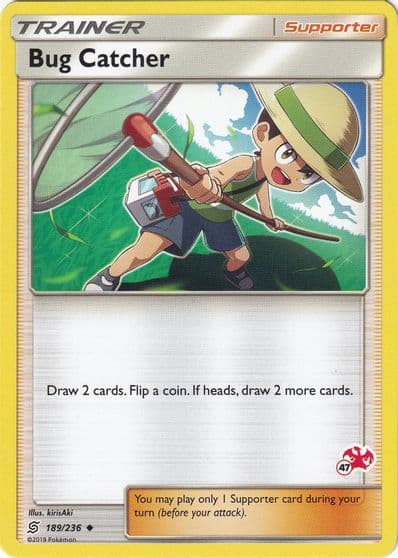 Bug Catcher (#47 Charizard Stamped) Battle Academy Pokemon card