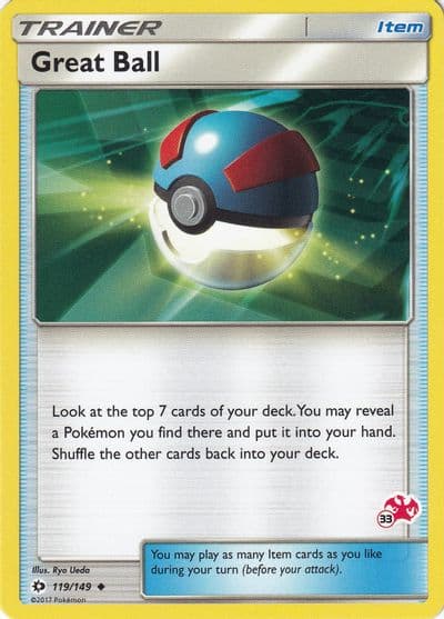 Great Ball (#33 Charizard Stamped) Battle Academy Pokemon card