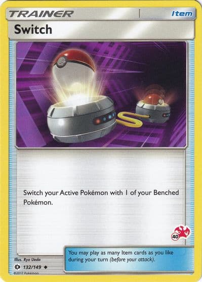Switch (#40 Charizard Stamped) Battle Academy Pokemon card