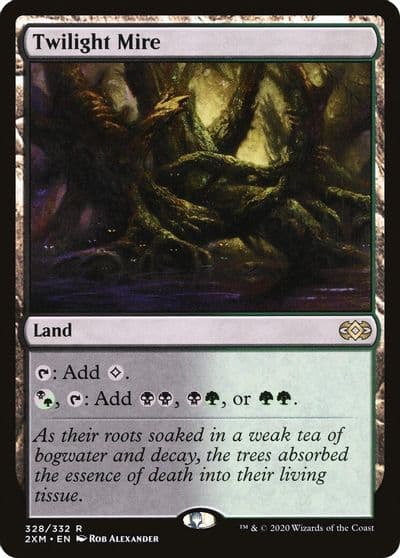 Twilight Mire Double Masters Magic card