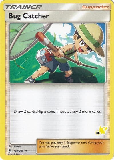 Bug Catcher (#46 Pikachu Stamped) Battle Academy Pokemon card