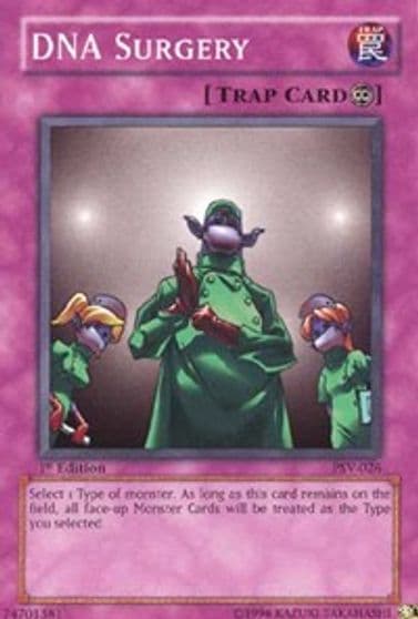 DNA Surgery Pharaoh's Servant Yu-Gi-Oh! card