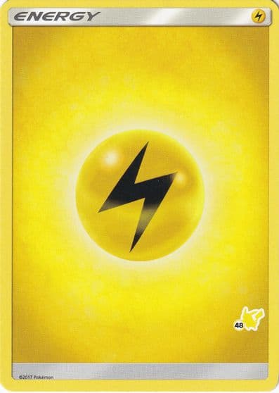 Lightning Energy (#48 Pikachu Stamped) Battle Academy Pokemon card