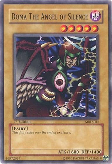 Doma The Angel of Silence Metal Raiders Yu-Gi-Oh! card