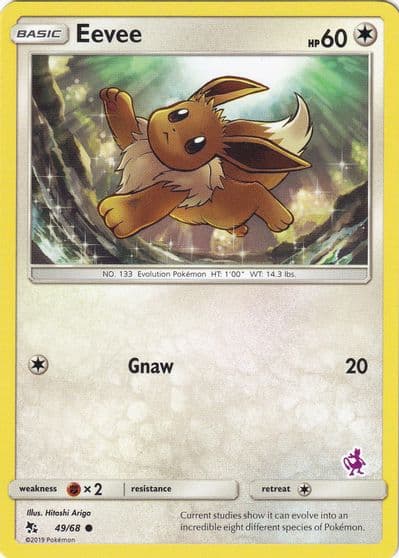 Eevee (#36 Charizard Stamped) Battle Academy Pokemon card