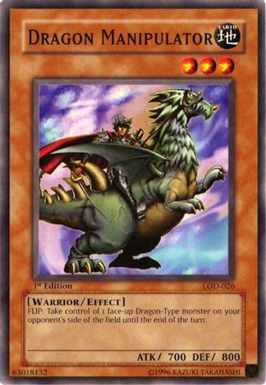 Dragon Manipulator Legacy of Darkness Yu-Gi-Oh! card