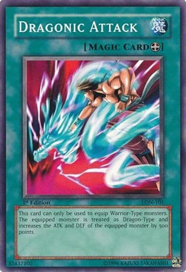 Dragonic Attack Labyrinth of Nightmare Yu-Gi-Oh! card