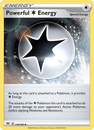 Powerful C Energy SWSH03: Darkness Ablaze Pokemon card
