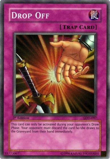 Drop Off Legacy of Darkness Yu-Gi-Oh! card