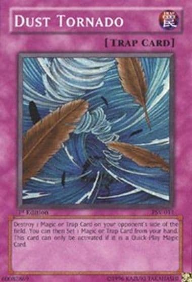 Dust Tornado Pharaoh's Servant Yu-Gi-Oh! card